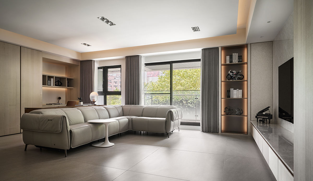 朱英凱室內設計作品 若水。掬白