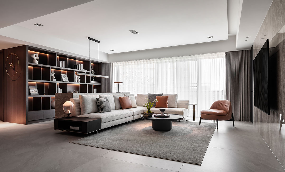 朱英凱室內設計作品 雙境邂逅。今典交響